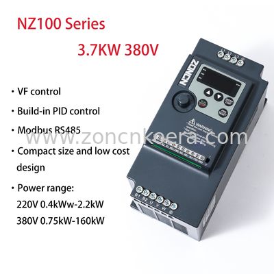 3.7KW Variable Frequency Drives Vfd Converter Inverter 380V Low Voltage Ac Drives Vf Control