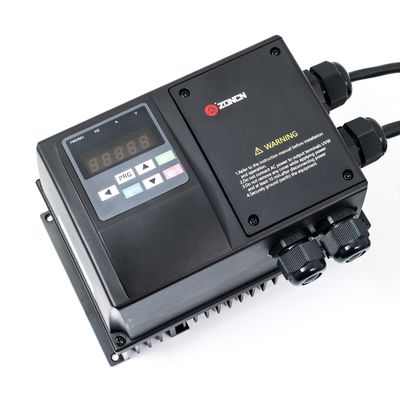 IP65 उच्च सुरक्षा इन्वर्टर 0.75kw 380v परिवर्तनीय आवृत्ति ड्राइव VFD 1.5kw